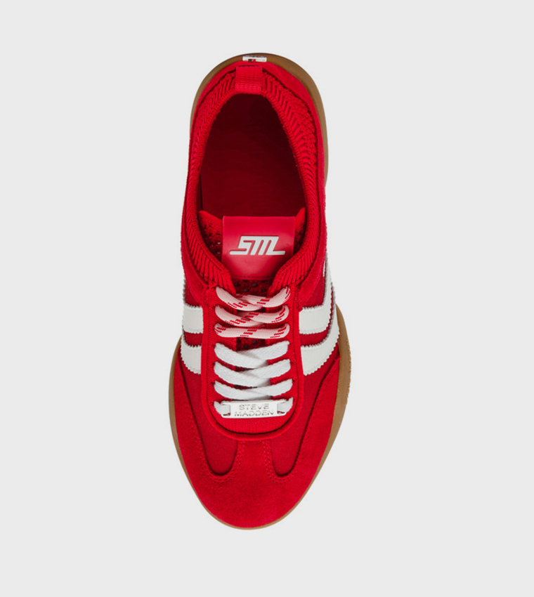 BISCOTTI Color Block Lace-Up Sneakers