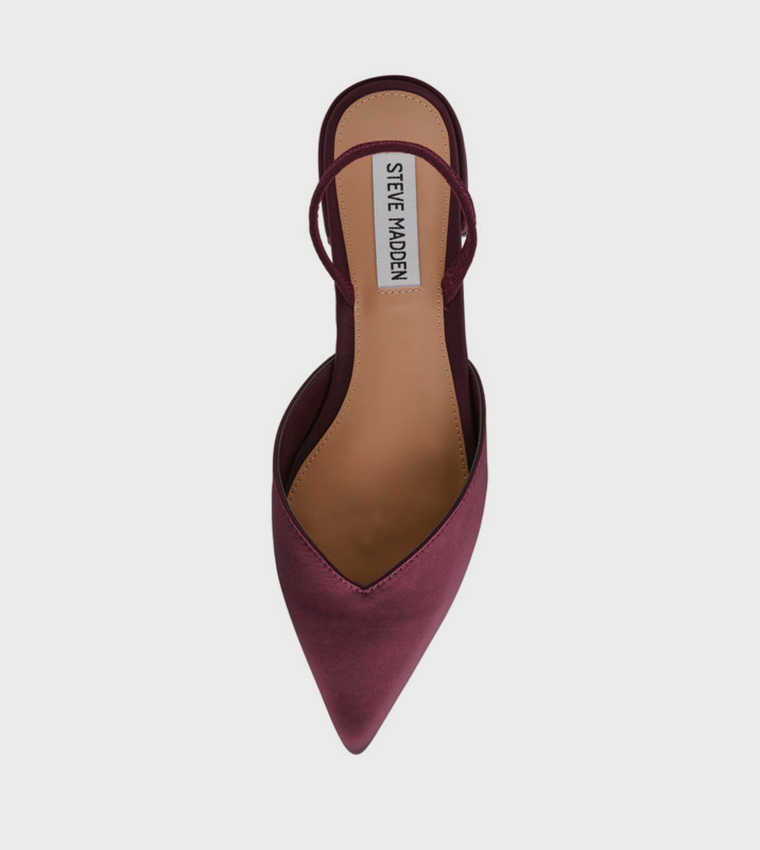 SIERRA AVE Slingback Pointed Toe Flat Sandals