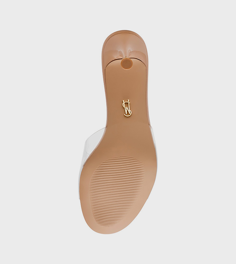 صندل كعب بمقدمة مفتوحة 