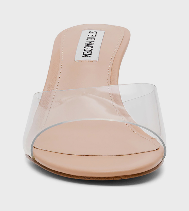 صندل كعب بمقدمة مفتوحة 