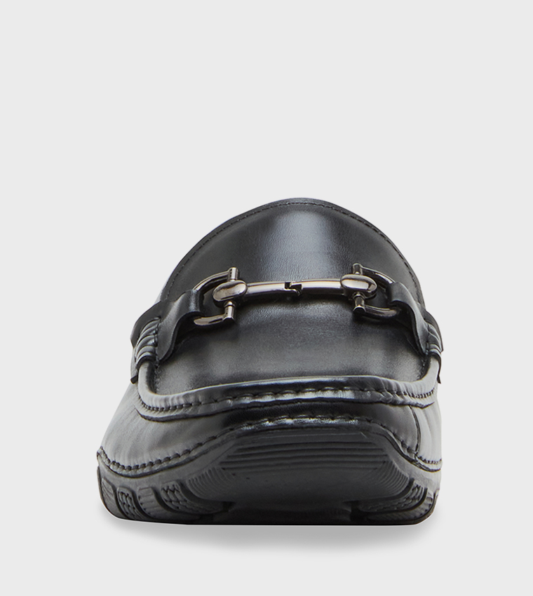 KRAVITZZ Metal Accent Loafers