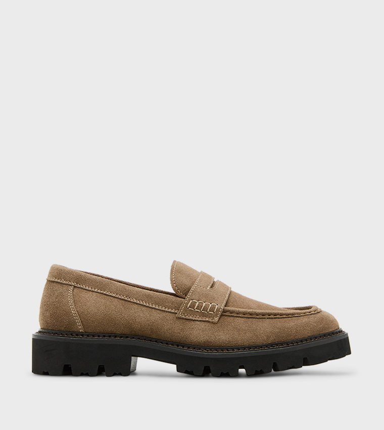 NOORDIN Textured Chunky Loafers