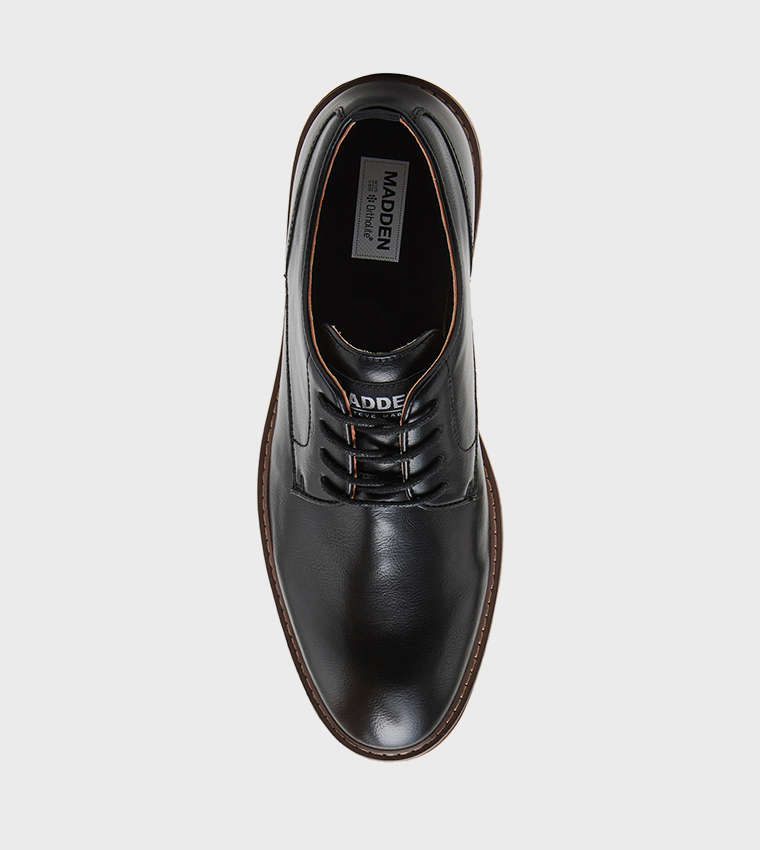 EARNEST Textured Lace-Up Formal Shoes