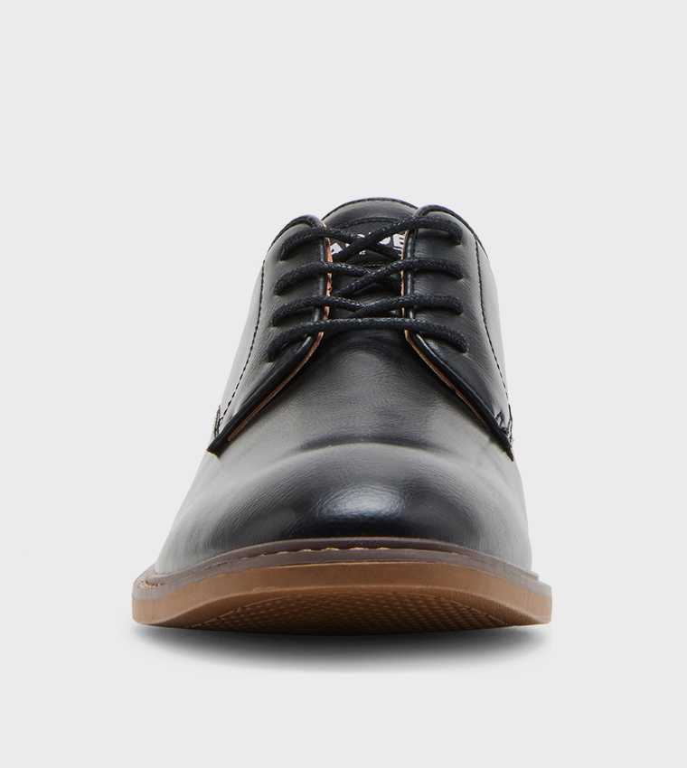 EARNEST Textured Lace-Up Formal Shoes