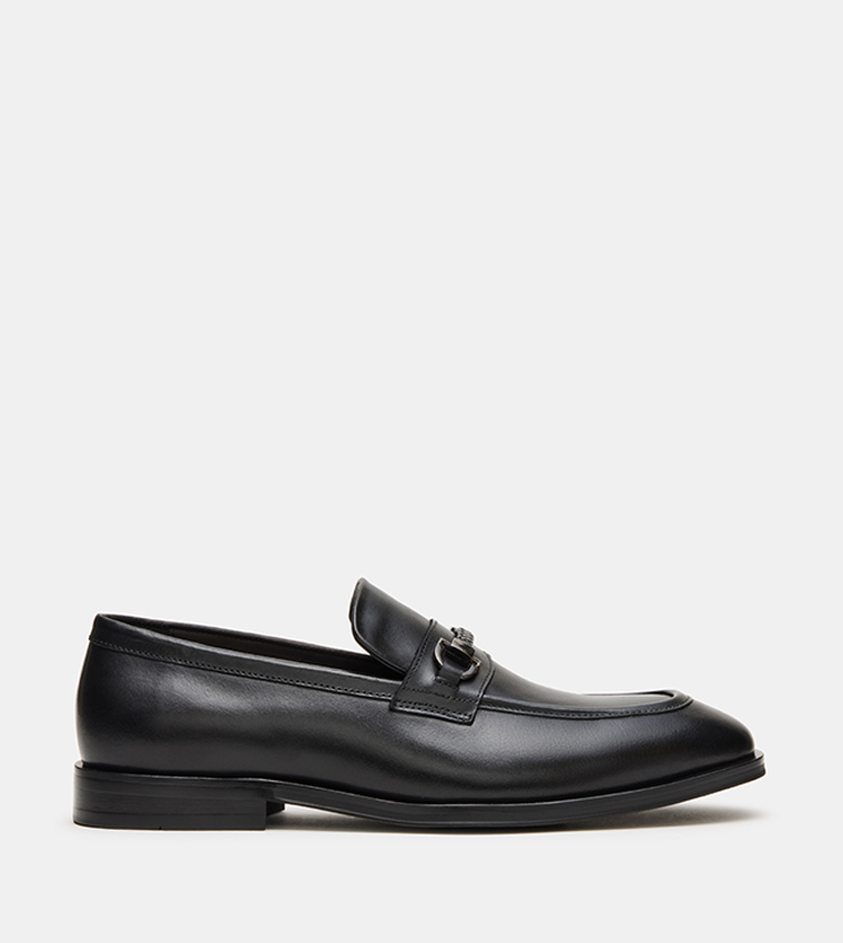 ALBERT Metal Accent Loafers