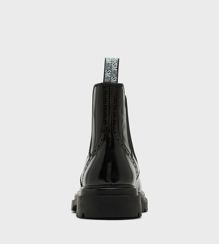 STANCIE Glossy Ankle Boots