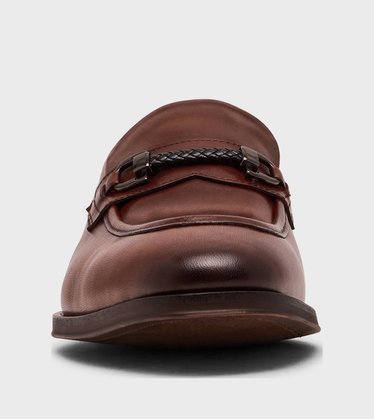 ALBERT Metal Accent Loafers