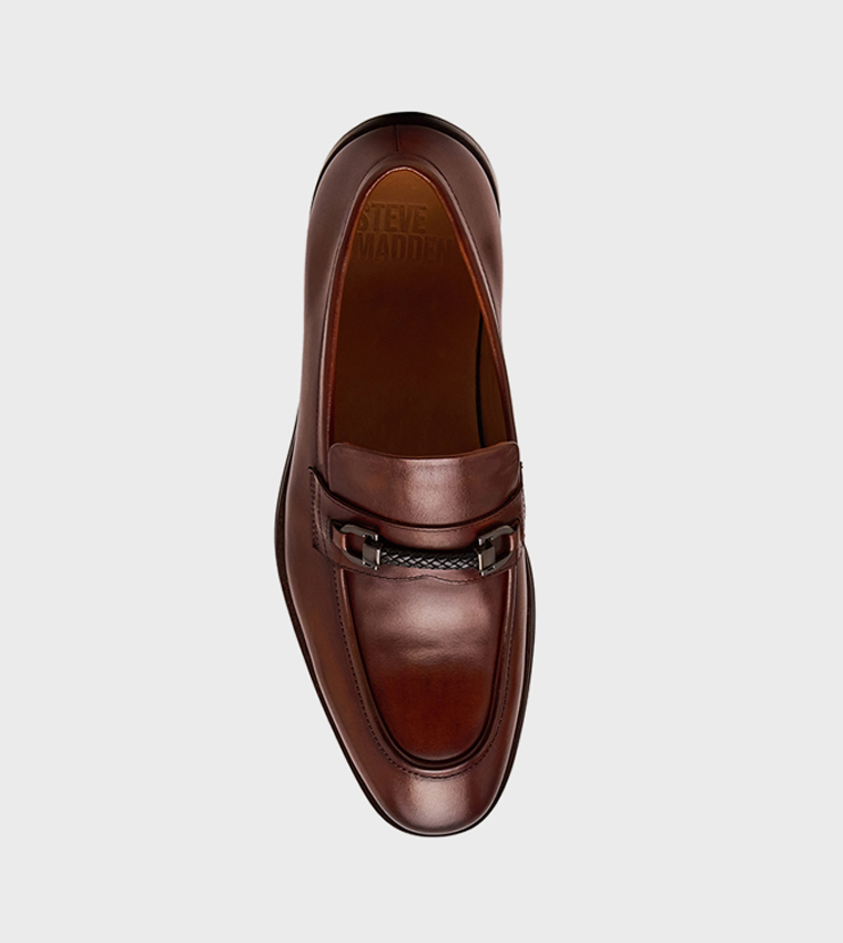 ALBERT Metal Accent Loafers