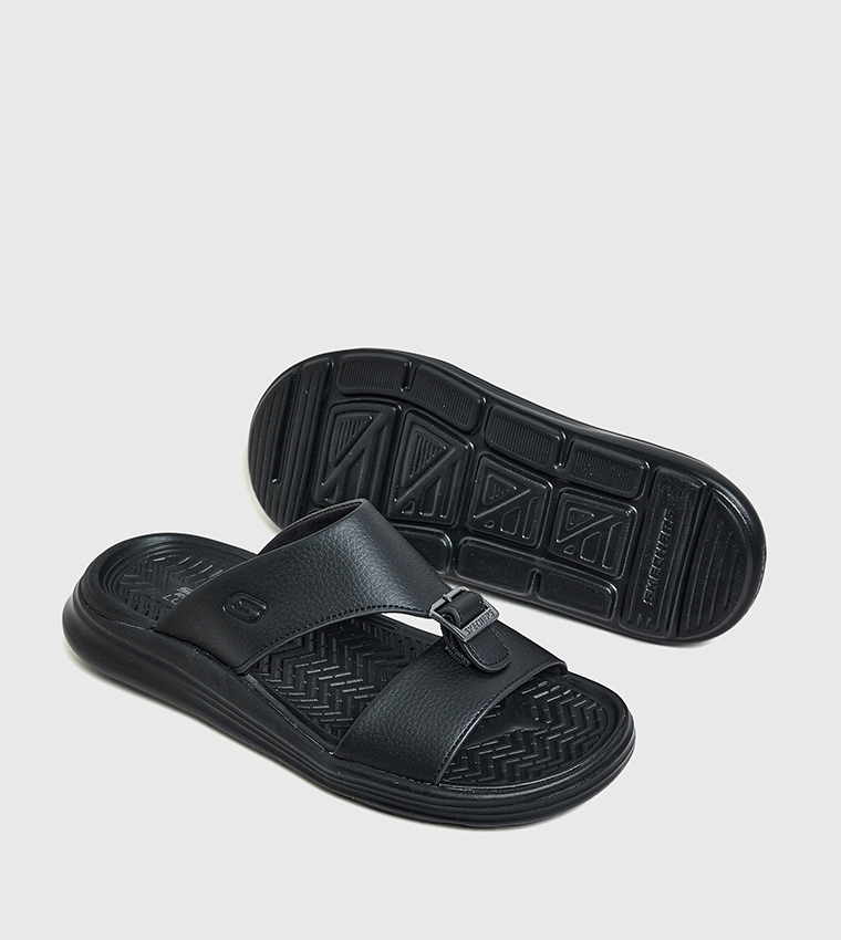 SARGO Textured Comfort Sandals