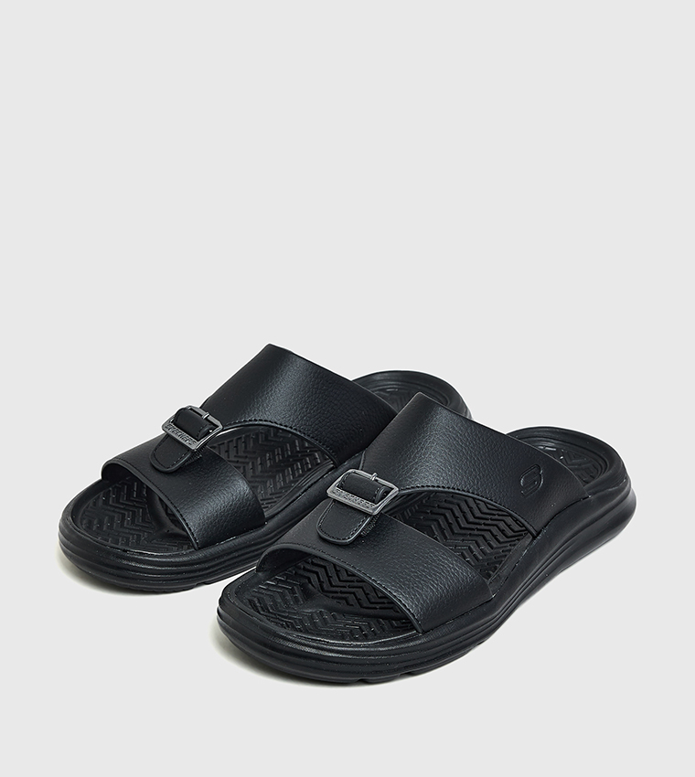 SARGO Textured Comfort Sandals