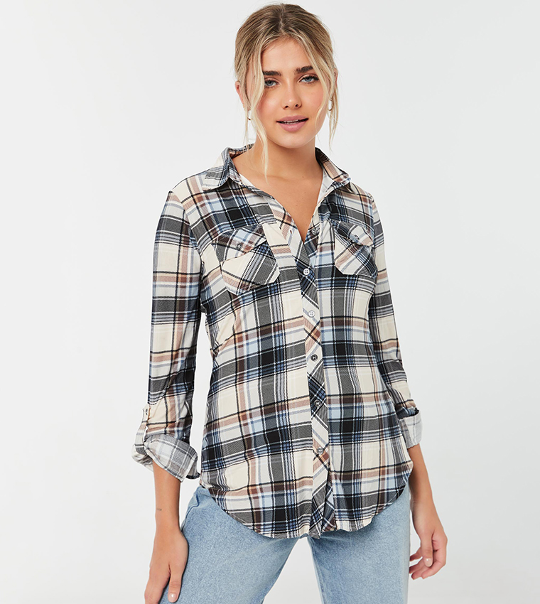 ardene plaid jacket