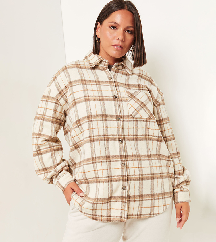 ardene plaid jacket