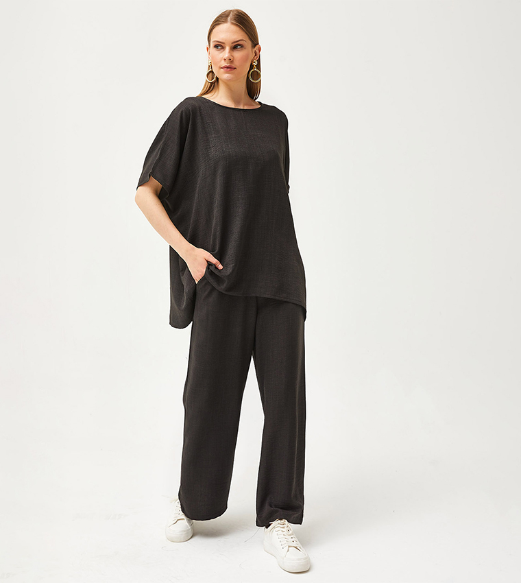 Linen Short Sleeves Co-Ord Set