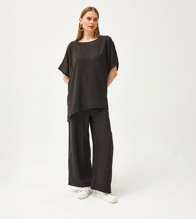 Linen Short Sleeves Co-Ord Set