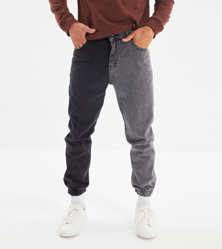 double colored jeans