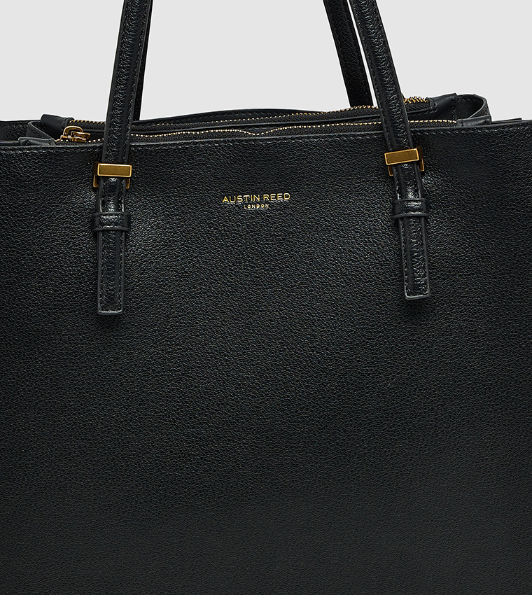 Textured PU Tote Bag