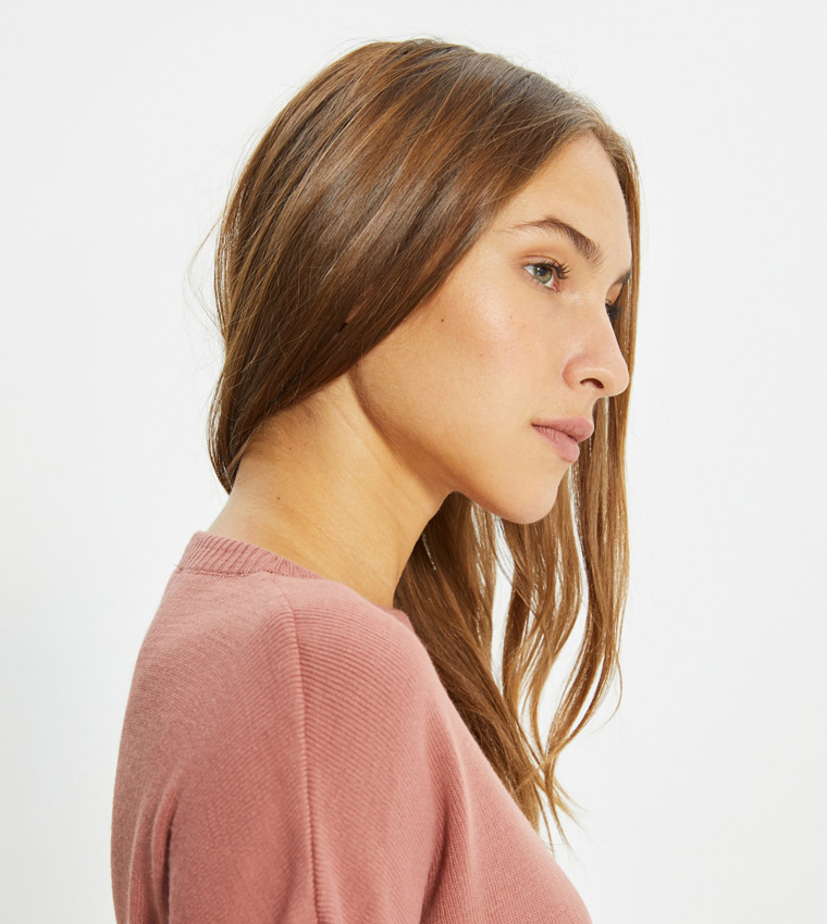 طقم تريكو من توب وبنطال