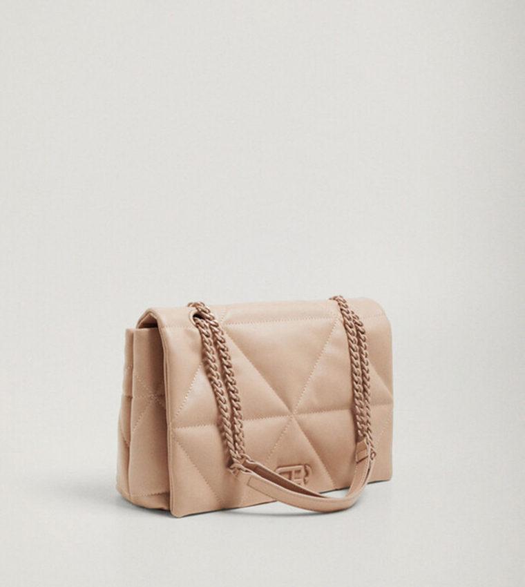 Buy Parfois Quilted Shoulder Bag In Pink 6thStreet UAE