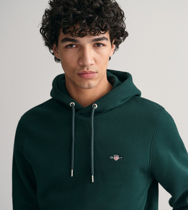 Shield Pocket Detail Hoodie