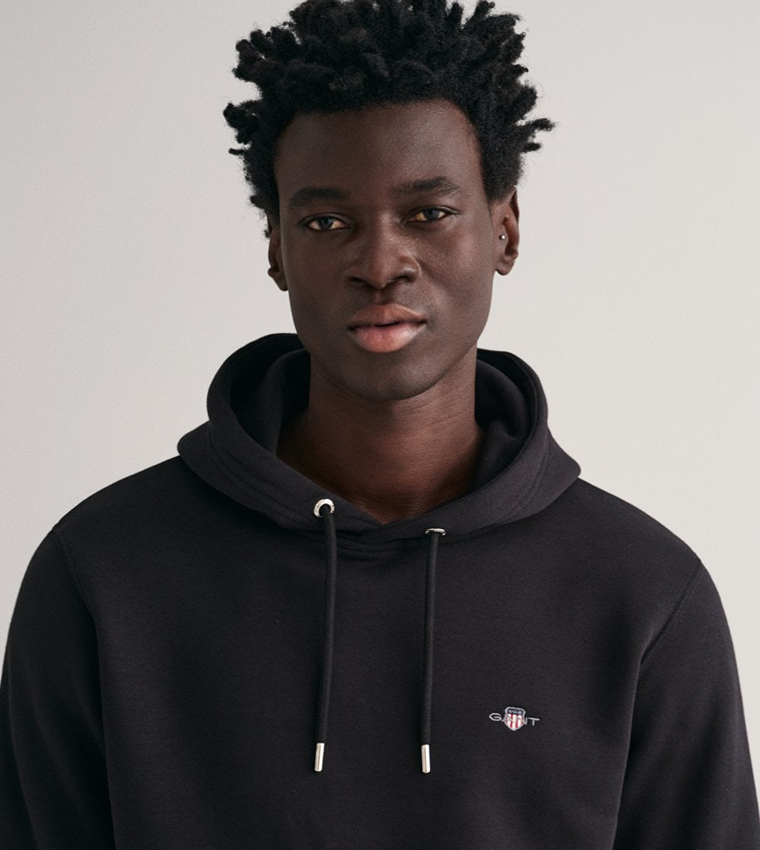 Shield Pocket Detail Hoodie