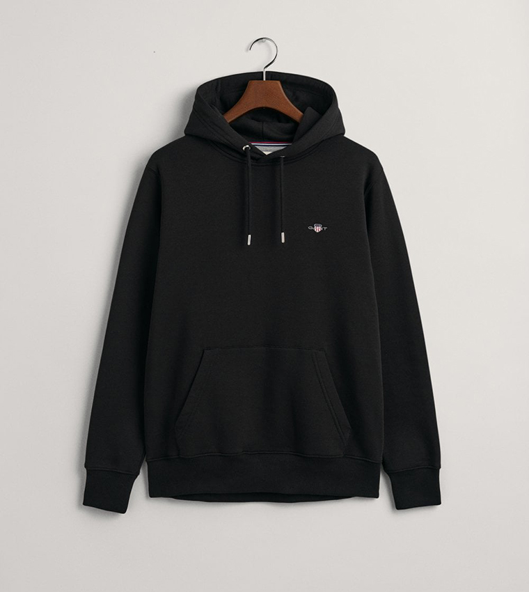 Shield Pocket Detail Hoodie
