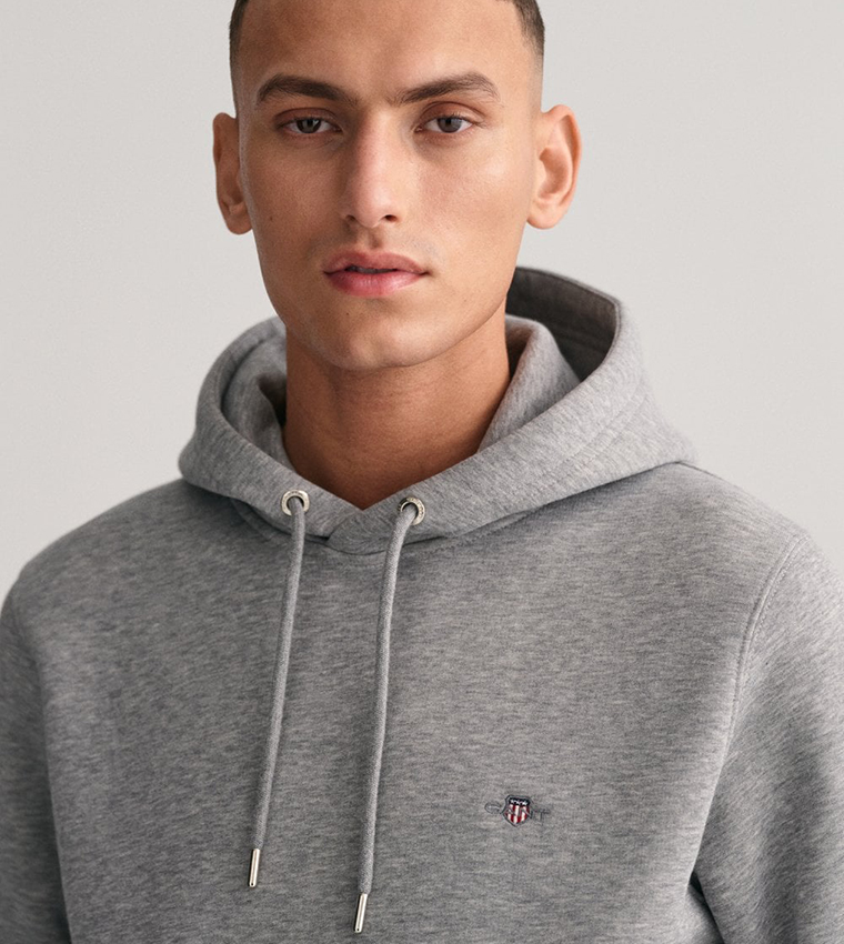 Shield Pocket Detail Hoodie