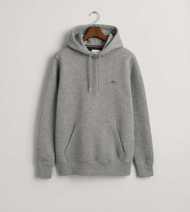 Shield Pocket Detail Hoodie