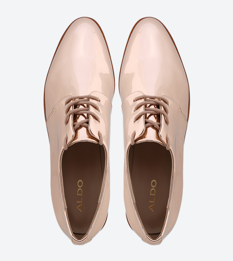 Aldo Lovirede Lace Up Shoes Metallic 