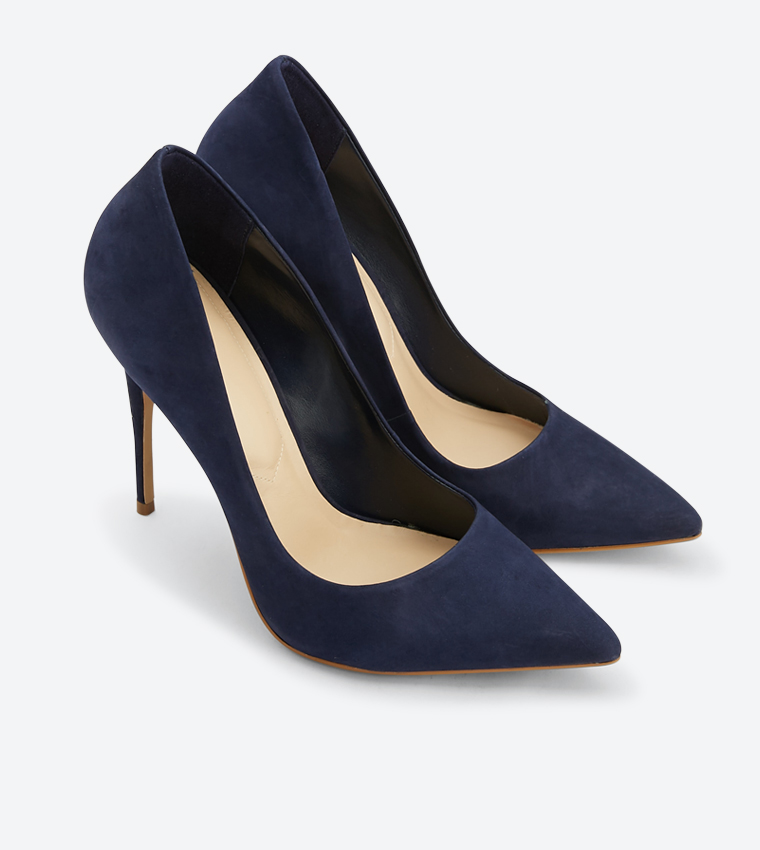 Cassedy Pointed Toe High Heels Pumps Navy