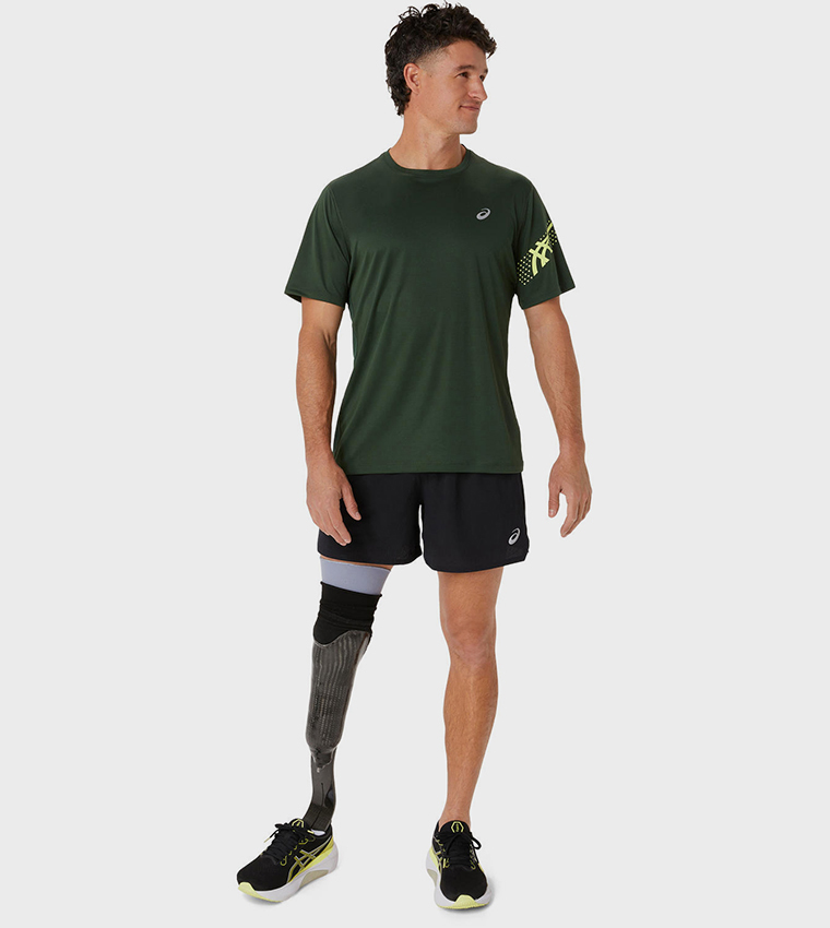 Logo Printed Short Sleeves Active T-Shirt
