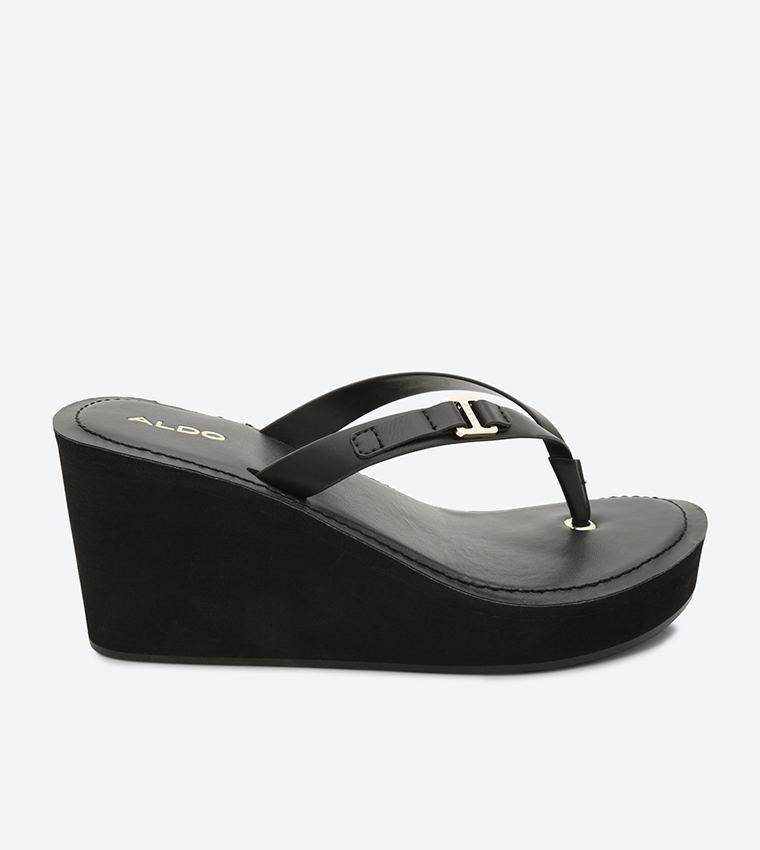 Aldo store black wedges