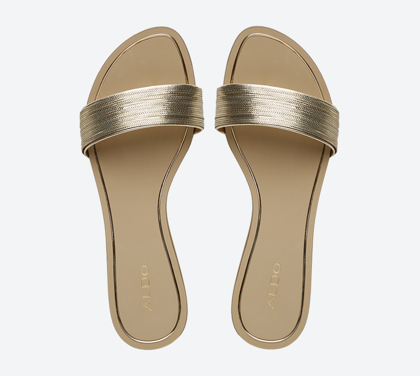 Soffia Slides - Gold 20120501-SOFFIA