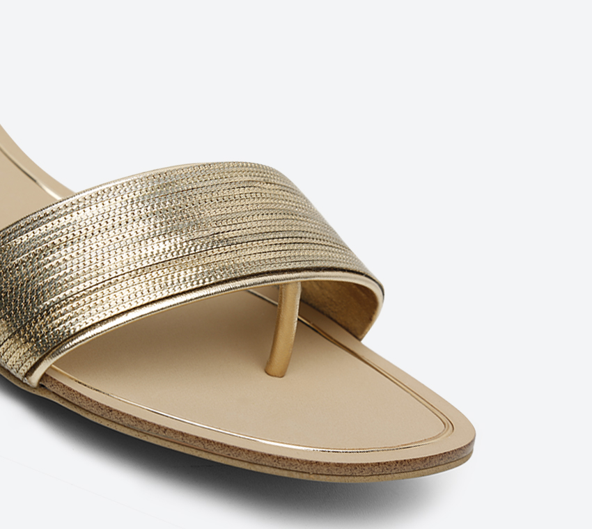 Soffia Slides - Gold 20120501-SOFFIA