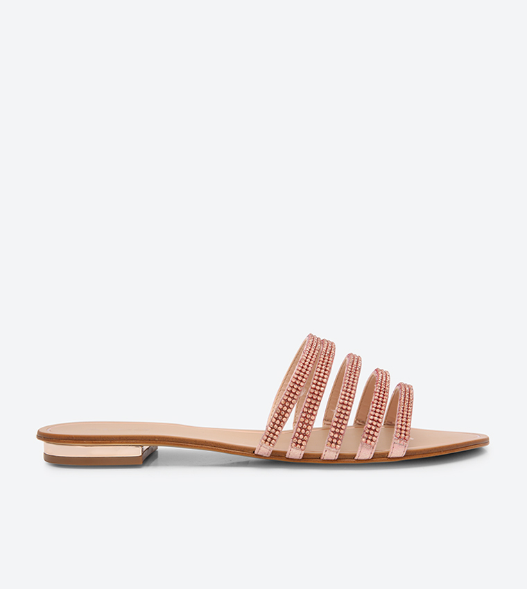 Buy Aldo Droelian Slides Metallic 20120801 In Metallic 6thStreet