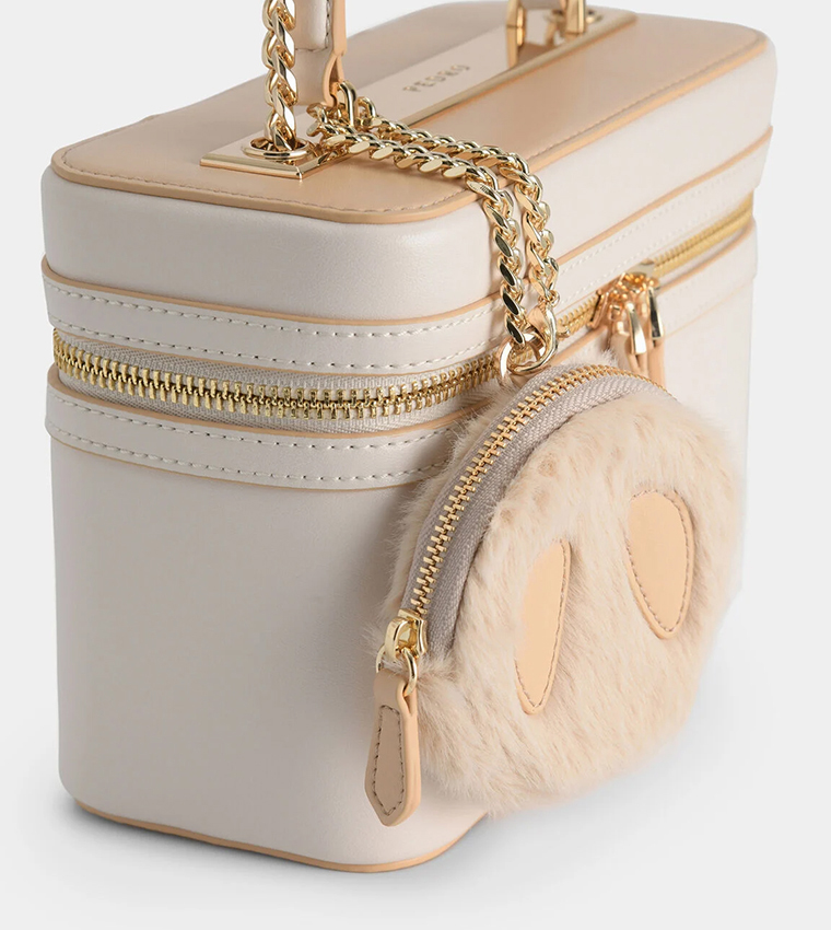 ARI Boxy Top Handle Bag with Coin Pouch