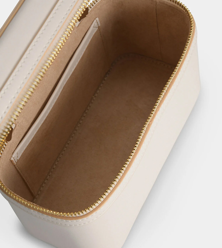 ARI Boxy Top Handle Bag with Coin Pouch