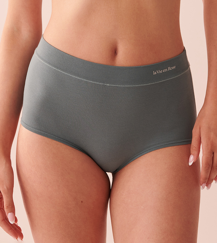 Modal Solids - Athletic Gray, Cheeky - Modal