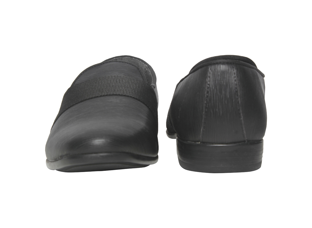 Asaria Slip-Ons - Black