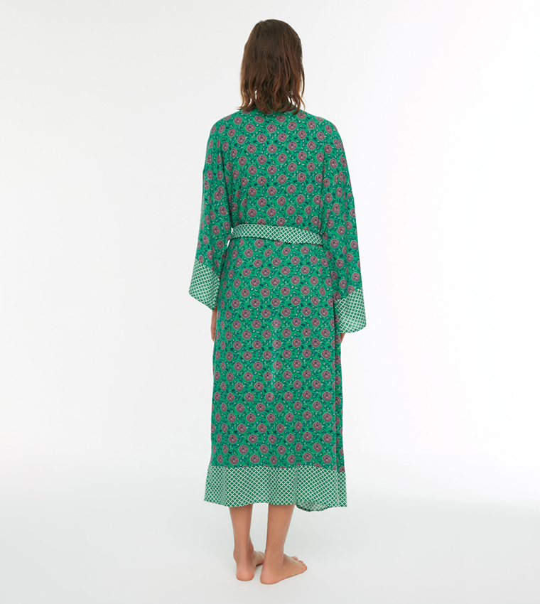 Floral Printed Kimono