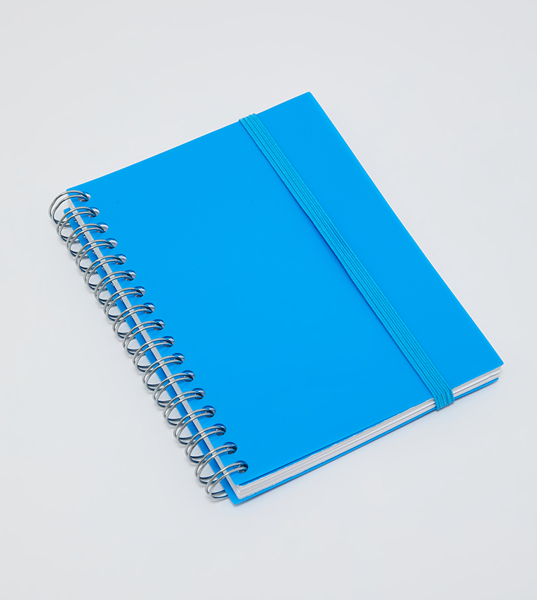 Buy Hema Pp Spiral A6 Notebook In Blue 6thStreet UAE