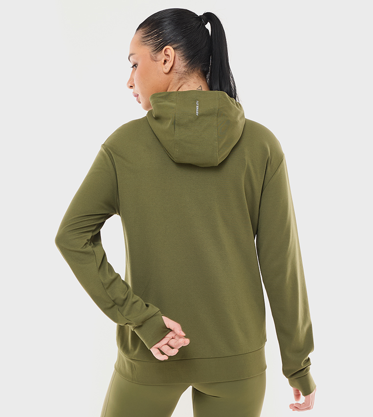 Logo Detail Hooded Active Jacket