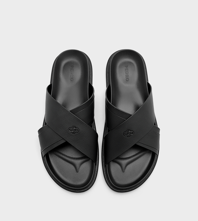 ICON Criss-Cross Strap Comfort Sandals