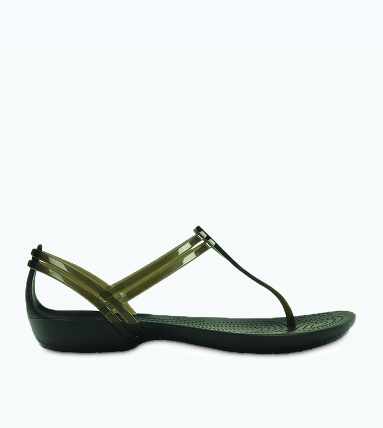 Isabella T-Strap Sandal - Black