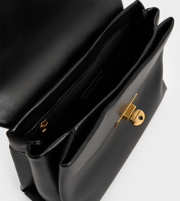 KERRY Twist Lock Crossbody Bag