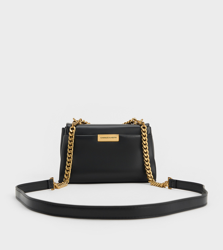 Twist Lock Crossbody Bag