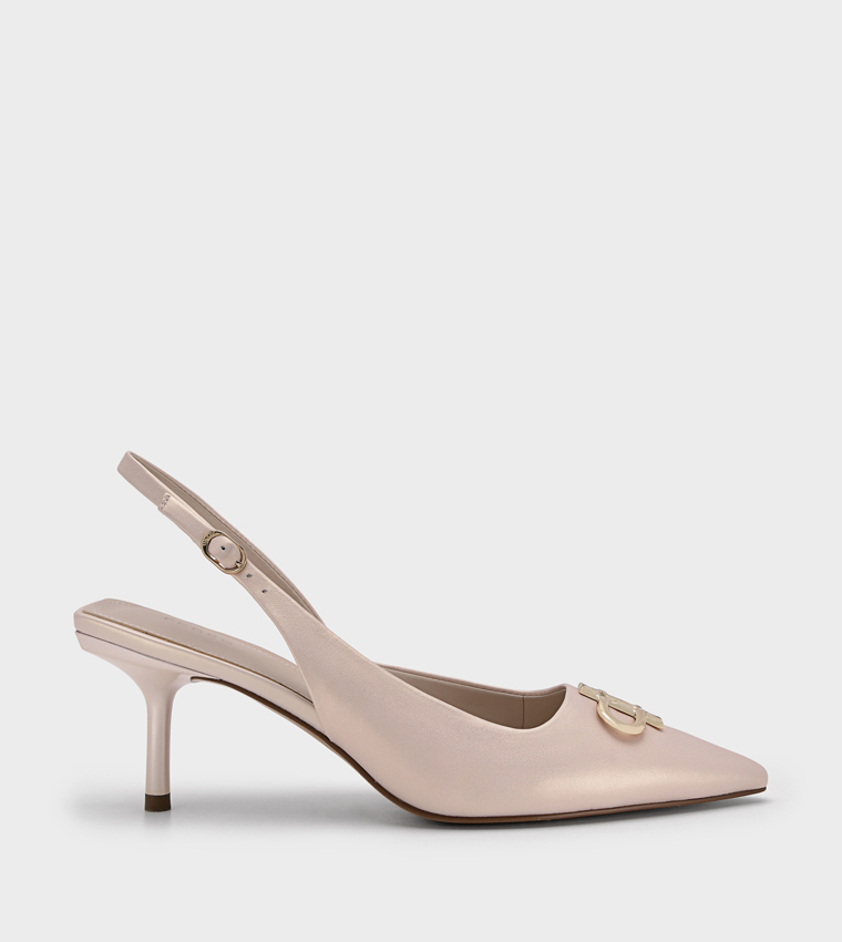 ICON Leather Slingback Pumps