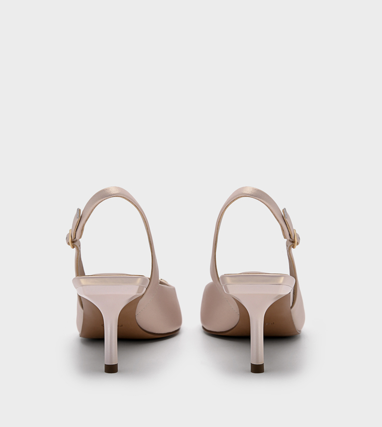 ICON Leather Slingback Pumps