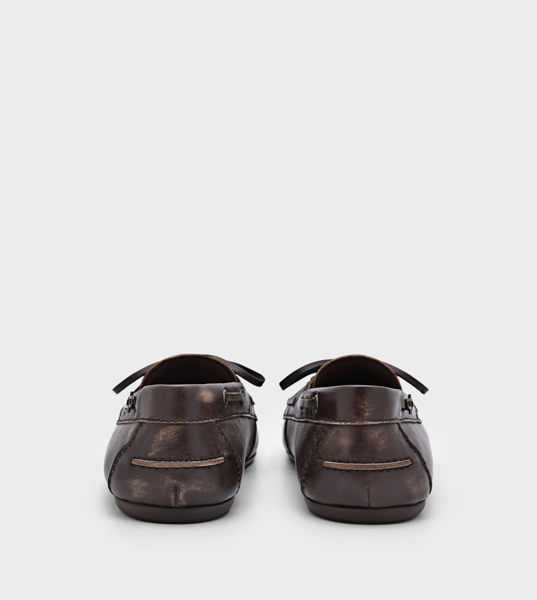 DEE Leather Boat Shoes