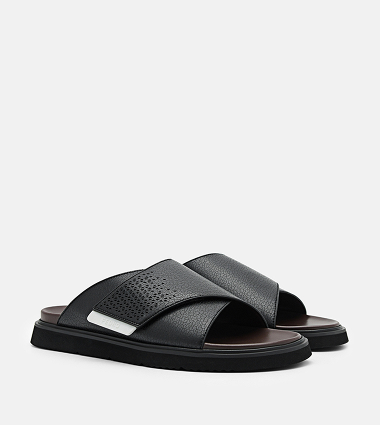 Velcro Closure Open Toe Casual Sandals