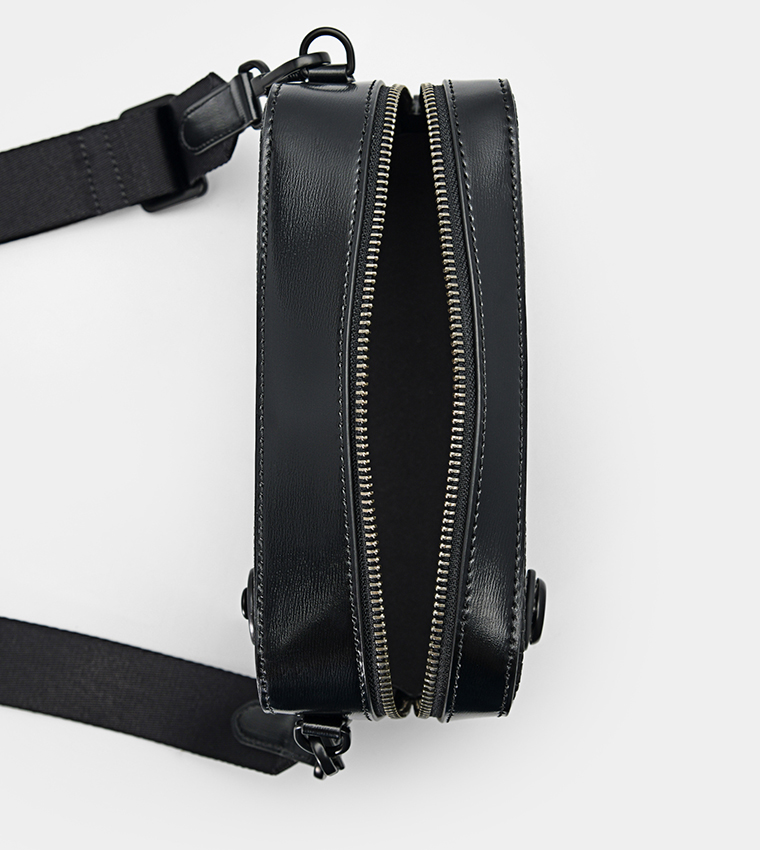 Icon Braided Crossbody Bag